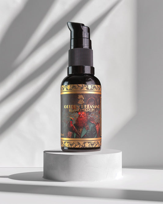 REGENERACYJNO- WZMACNIAJĄCE SERUM GOLDEN PHEASANT O ZAPACHU DRZEWNO-SKÒRZANYM. WYSYŁKA TYLKO 5PLN!
